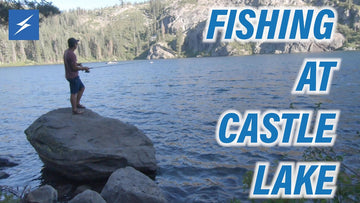 Everyday Adventures with Shamma Sandals-Fishing at Castle Lake