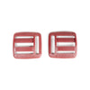 Shamma Elite Color Buckles, red, left and right pair