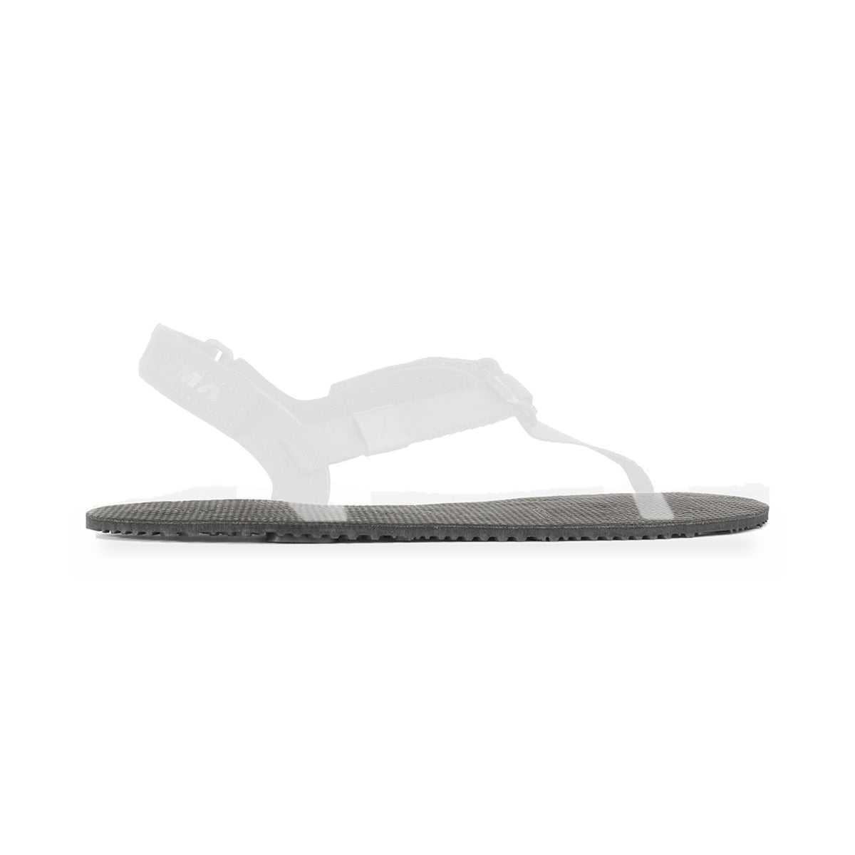 Elite Warrior 6mm replacement sole, UltraGrip footbed, shown on the Elite sandal with the straps faded