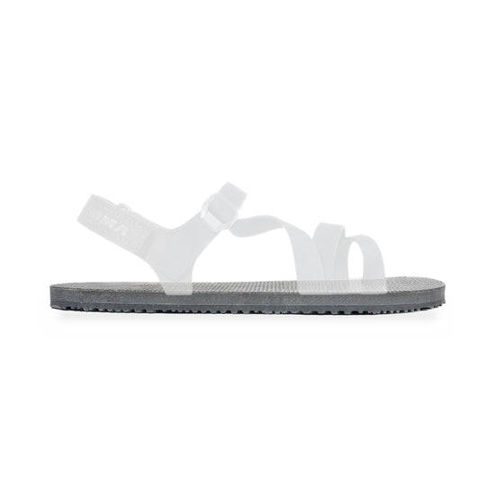 TrailStar Alpha 12mm replacement sole, UltraGrip footbed, shown on the TrailStar sandal with the straps faded