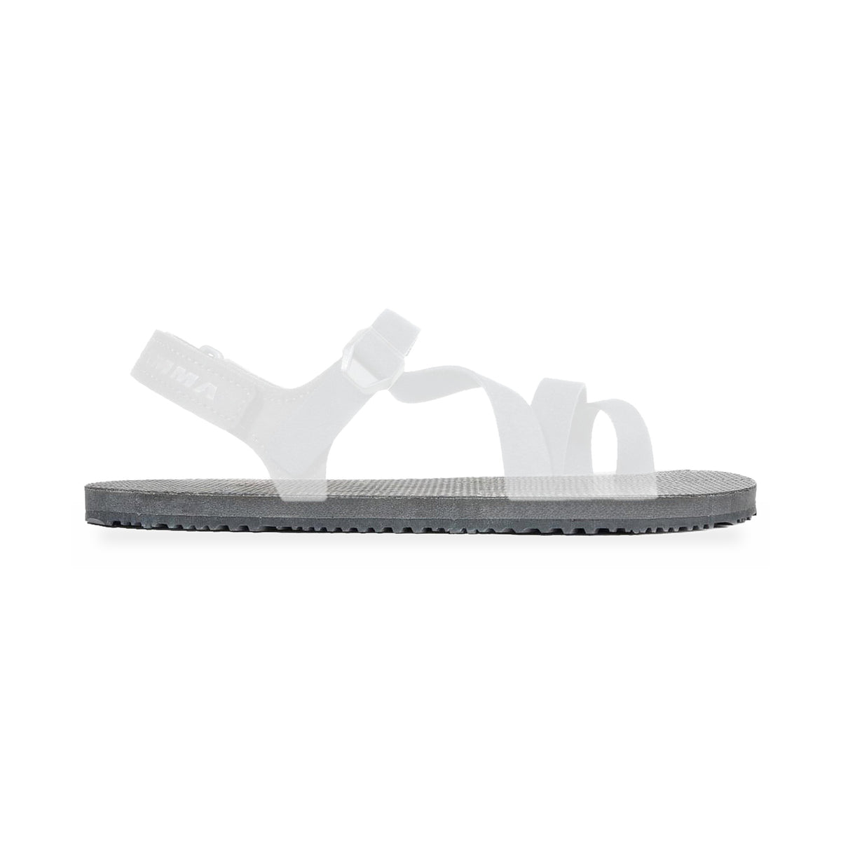 TrailStar Alpha 12mm replacement sole, UltraGrip footbed, shown on the TrailStar sandal with the straps faded