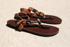 Shamma Sandals All Browns on ground
