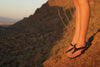 Wearing Shamma All Blacks in the desert